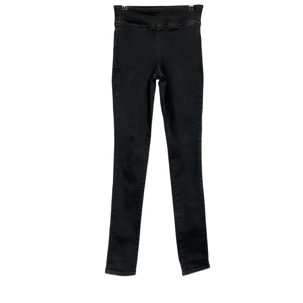 Frame Stretch Black Jetset Flare Denim Jeans Size 1